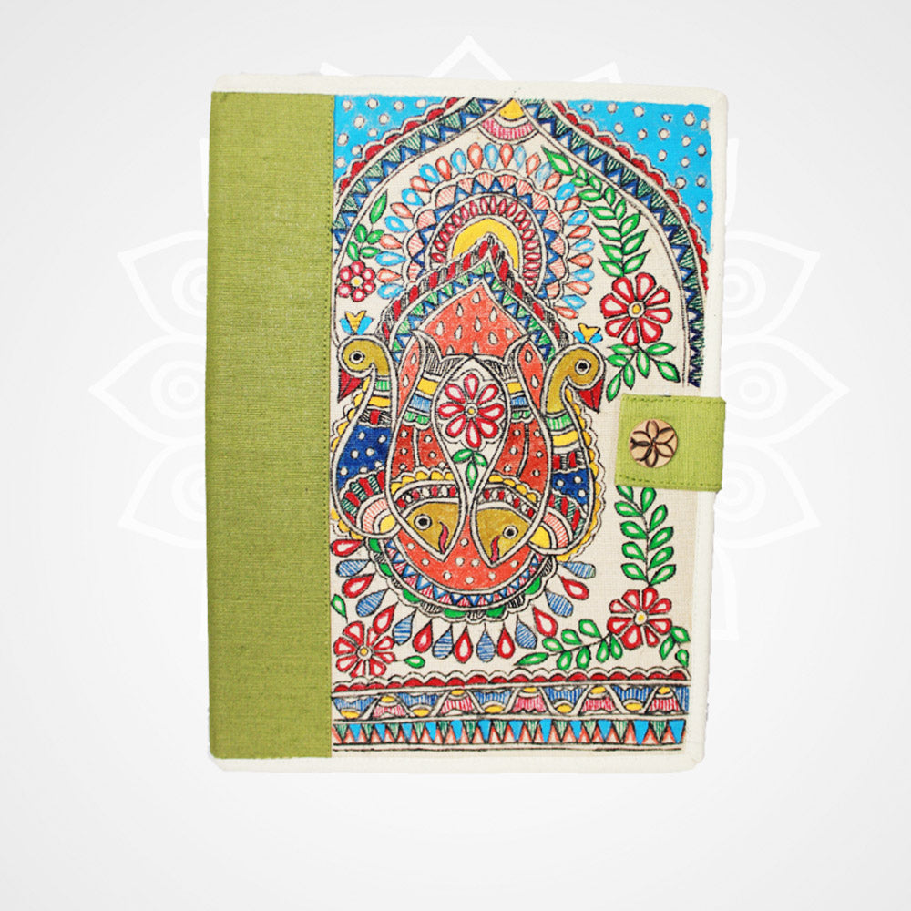 Hand-Painted Document Folders – Mithila Gram